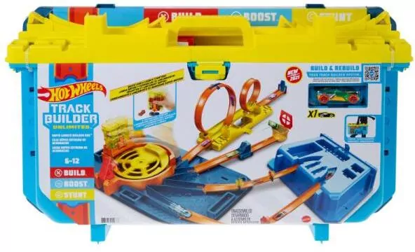 Hot Wheels. Track Builder Turbowyrzutnia GVG11 - tantis.pl