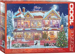 Puzzle 1000 Getting Ready Christmas 6000-0973