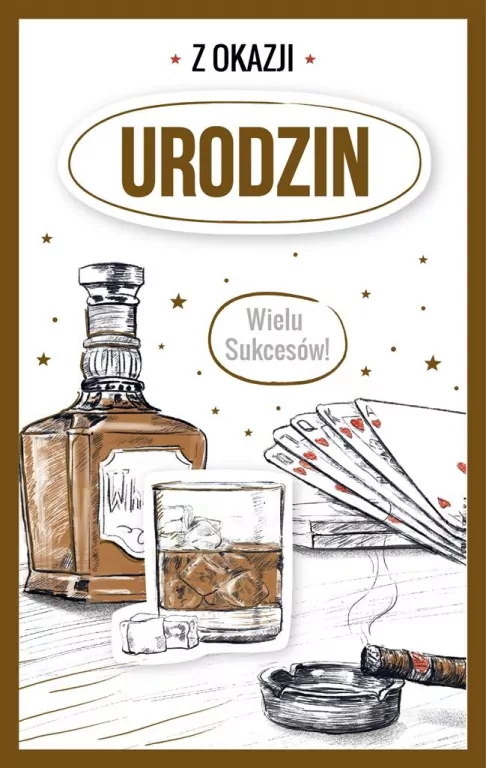 Kartka okolicznościowa. Urodziny. PS08 - tantis.pl