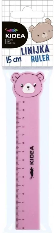 Linijka z figurką 15cm KIDEA - tantis.pl