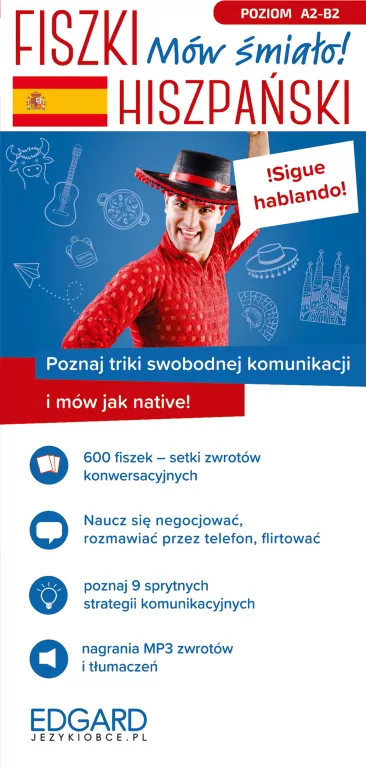 Hiszpański. Mów śmiało! Fiszki - tantis.pl