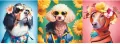 Puzzle 500. Panorama. Pokaz mody. Psia edycja - tantis.pl