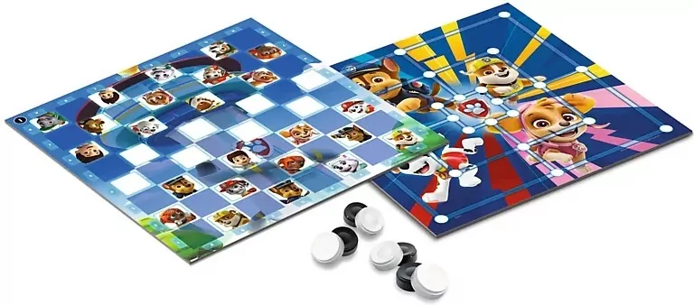 Warcaby i Młynek Paw Patrol TREFL - tantis.pl