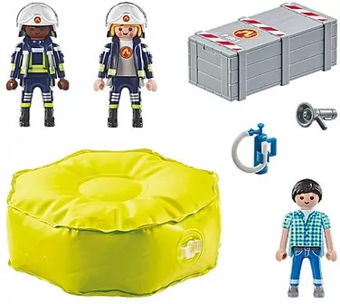 Strażacy z poduszką powietrzną. Action Heroes 71465 - tantis.pl