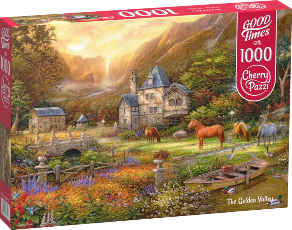 Puzzle 1000. The Golden Valley - tantis.pl