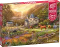 Puzzle 1000. The Golden Valley - tantis.pl