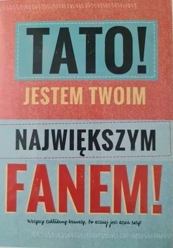 Karnet Dzień Ojca - tantis.pl