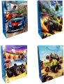 Torebka prezentowa dziecięca L Monster Truck mix - tantis.pl