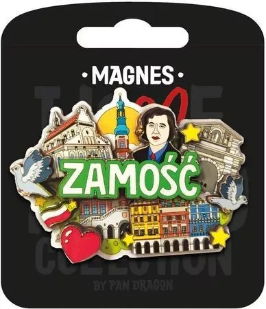 Magnes I love Poland Zamość ILP-MAG-C-ZAM-16 - tantis.pl