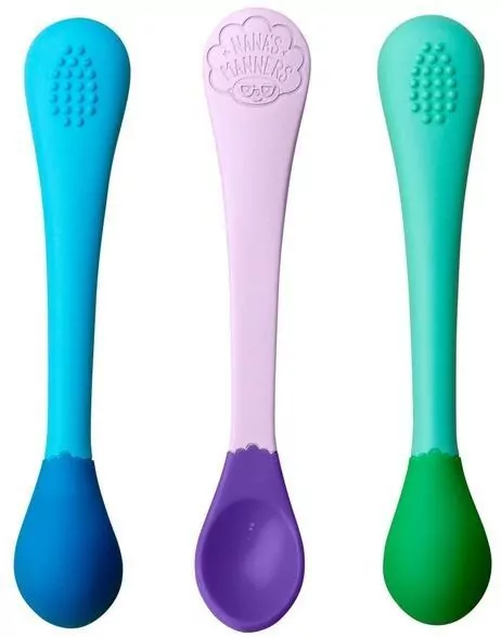 Nana's Manners Zestaw 3 łyżeczek do karmienia - tantis.pl