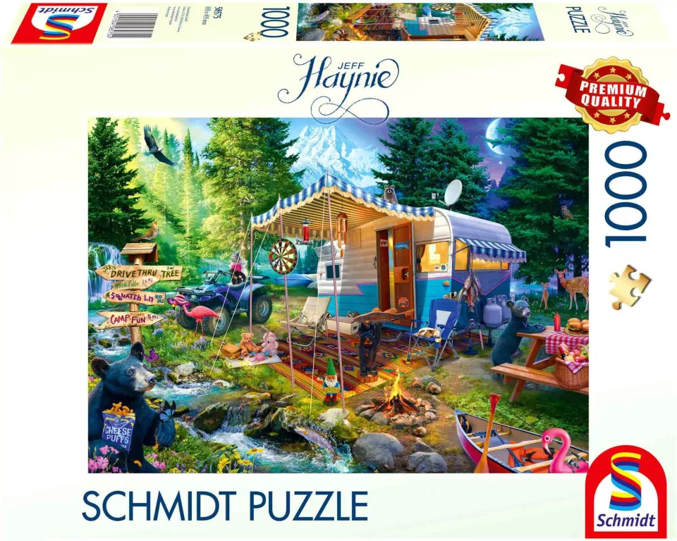 Puzzle PQ 1000 Jeff Haynie Wypad w góry G3 - tantis.pl