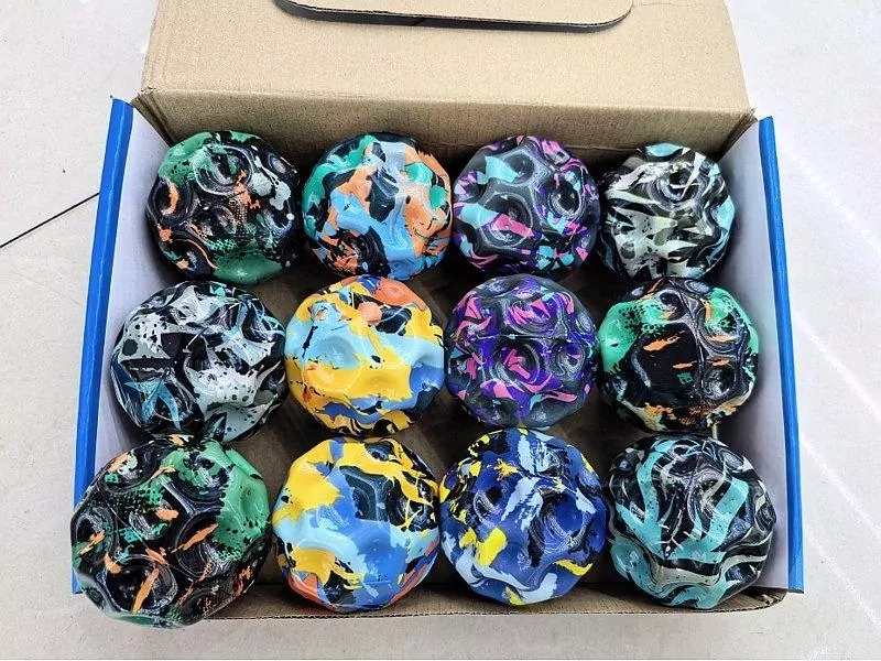 Piłeczka dobrze odbijająca się MIX - tantis.pl