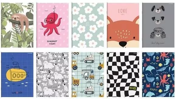 Zeszyt A5/32K gładka Megamix  TOP2000 - tantis.pl