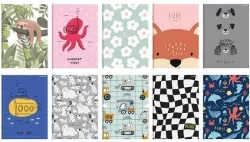 Zeszyt A5/32K gładka Megamix  TOP2000