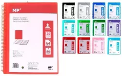 Teczka na spirali A4 z 20 koszulkami z gumką MIX