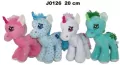 Maskotka Jednorożec 3 kolory 20cm, mix - tantis.pl