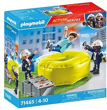 Strażacy z poduszką powietrzną. Action Heroes 71465 - tantis.pl
