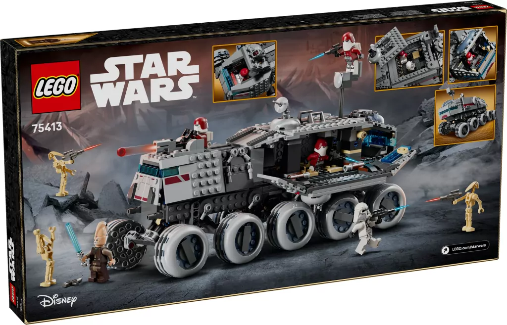 LEGO® Star Wars. Czołg Republiki Juggernaut. 75413 - tantis.pl