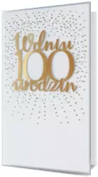 Karnet B6 Urodziny 100