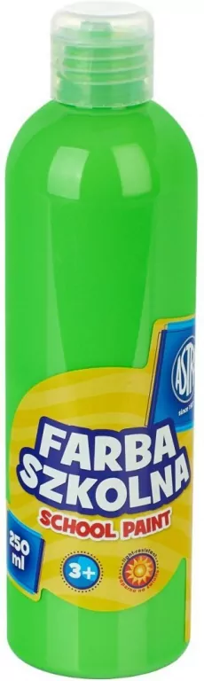 Farba szkolna. Fluorescencyjna zielona - tantis.pl