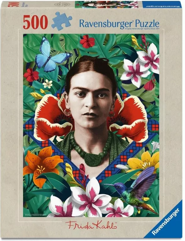 Puzzle 500 Frida Kahlo Blooming Fantasy - tantis.pl