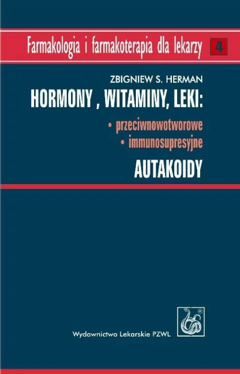Hormony, Witaminy, Leki przeciwnowotworowe immunosupresyjne. Autakoidy - tantis.pl