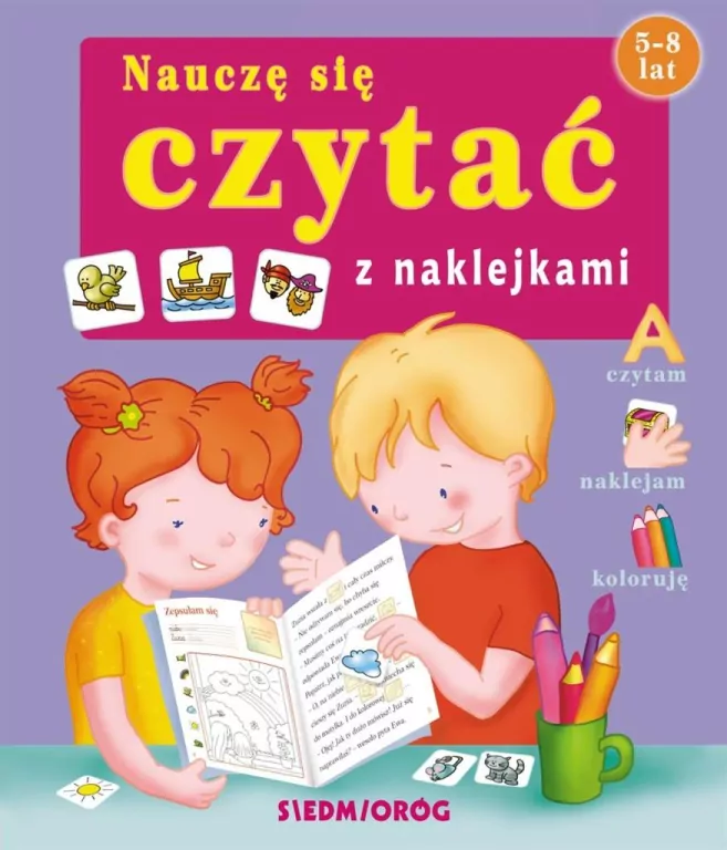 Nauczę się czytać z naklejkami - tantis.pl