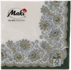 SERWETKA PAP 3W 330X330 ELEGAN 59403 PM OP