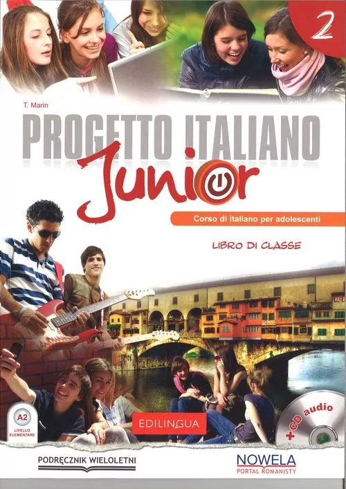 Progetto Italiano Junior 2 Podręcznik + CD - tantis.pl