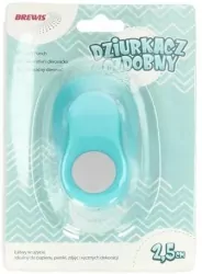 Dziurkacz ozdobny. Koło 2,5cm MIX