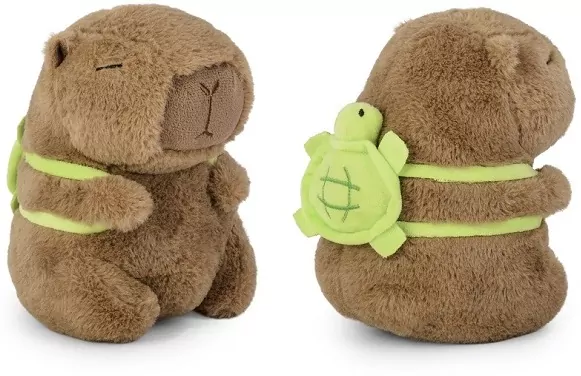 Maskotka Kapibara z plecakiem 21cm - tantis.pl