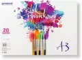 Blok rysunkowy A3 kolor 80g 20 kartek - tantis.pl