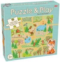 Tactic. Puzzle z grą. Lis w lesie - tantis.pl