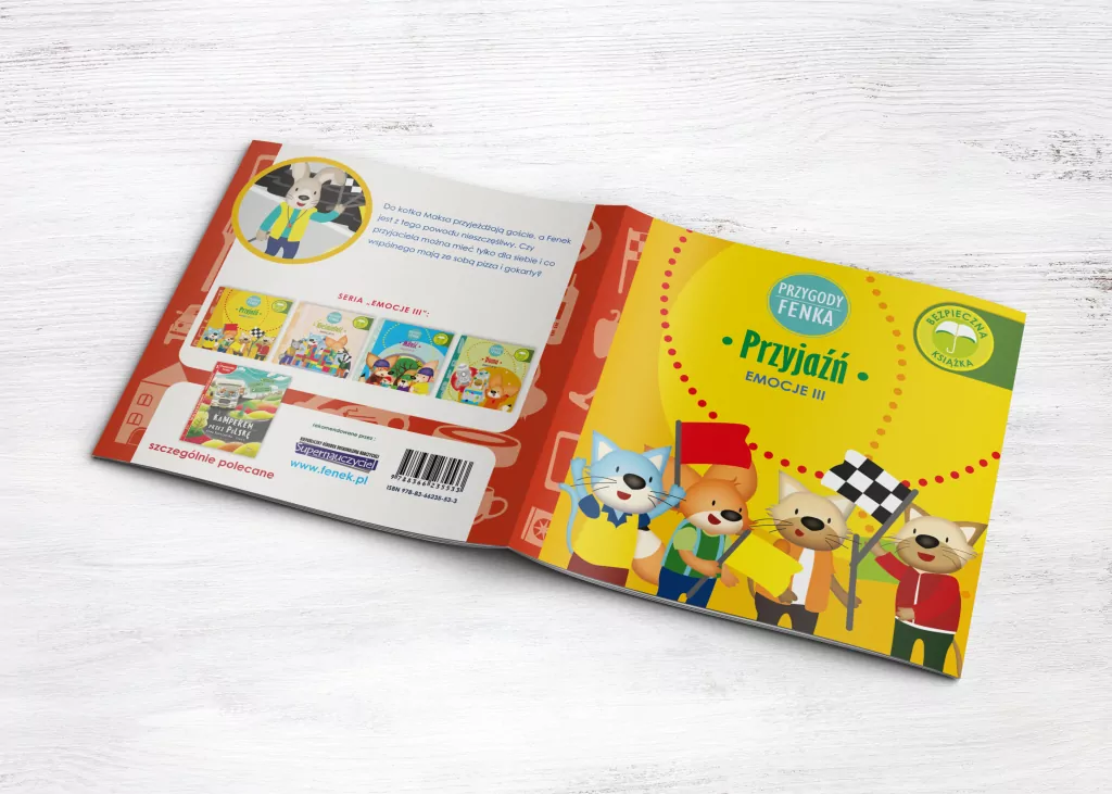 Przyjaźń. Emocje II. Przygody Fenka - tantis.pl