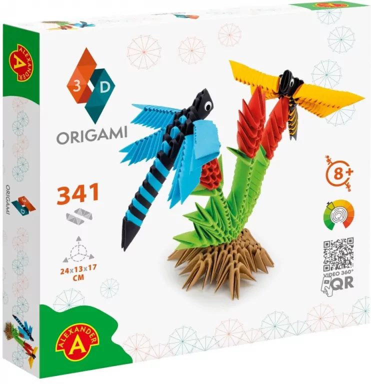 Origami 3D. Ważki - tantis.pl