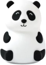 Panda lampka silikonowa, biała