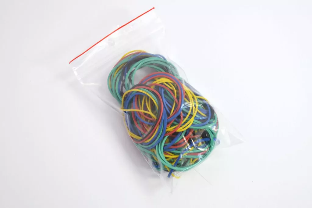 Gumki recepturki. 0.04 kg. Mix kolorów - tantis.pl