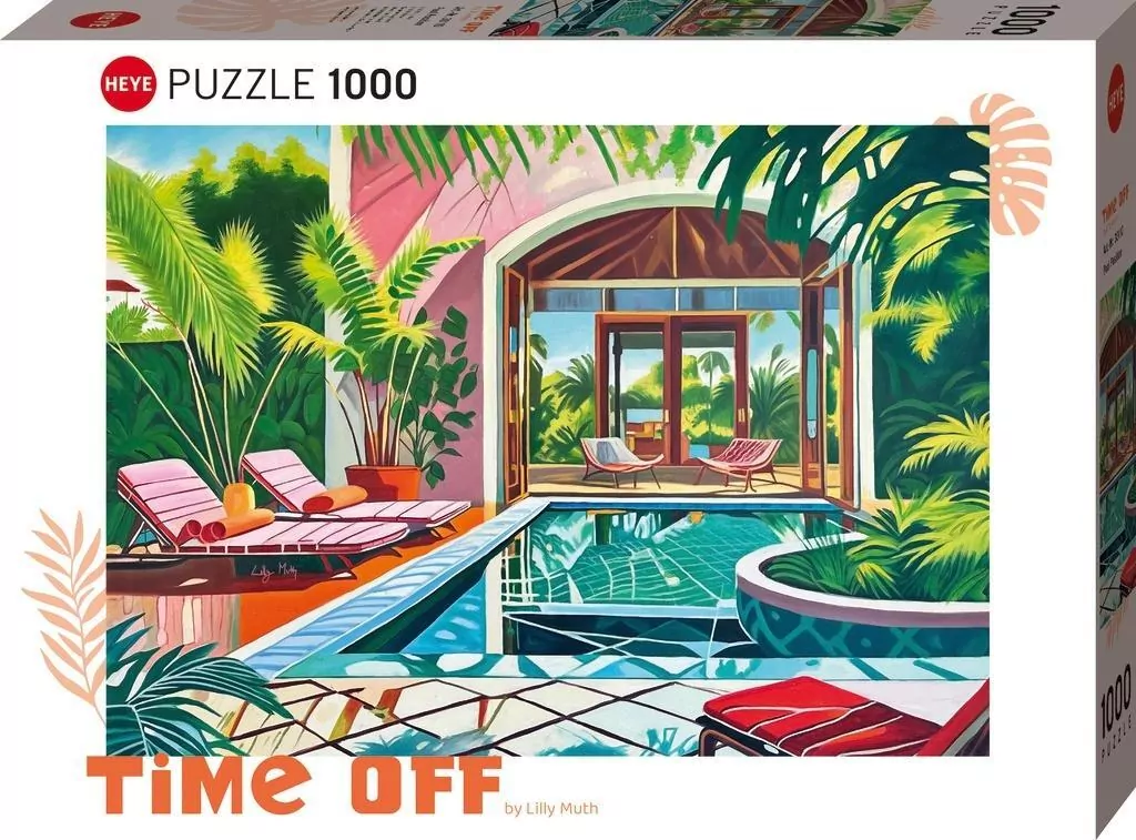 Puzzle 1000 Daydreaming, Basen, Joanna Pilarczyk - tantis.pl