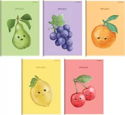 Zeszyt A5/16K kratka Fruits  TOP2000