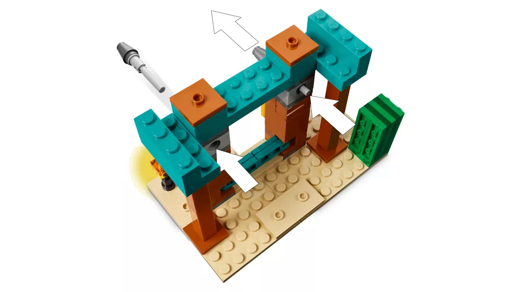 LEGO® Pustynny patrol złosadników 21267 - tantis.pl