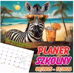 Kalendarz 2025/2026 trójdzielny planer szkolny