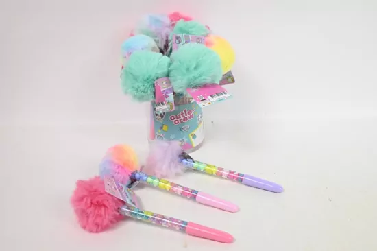 Długopis z pomponem mix CUTIE CREW