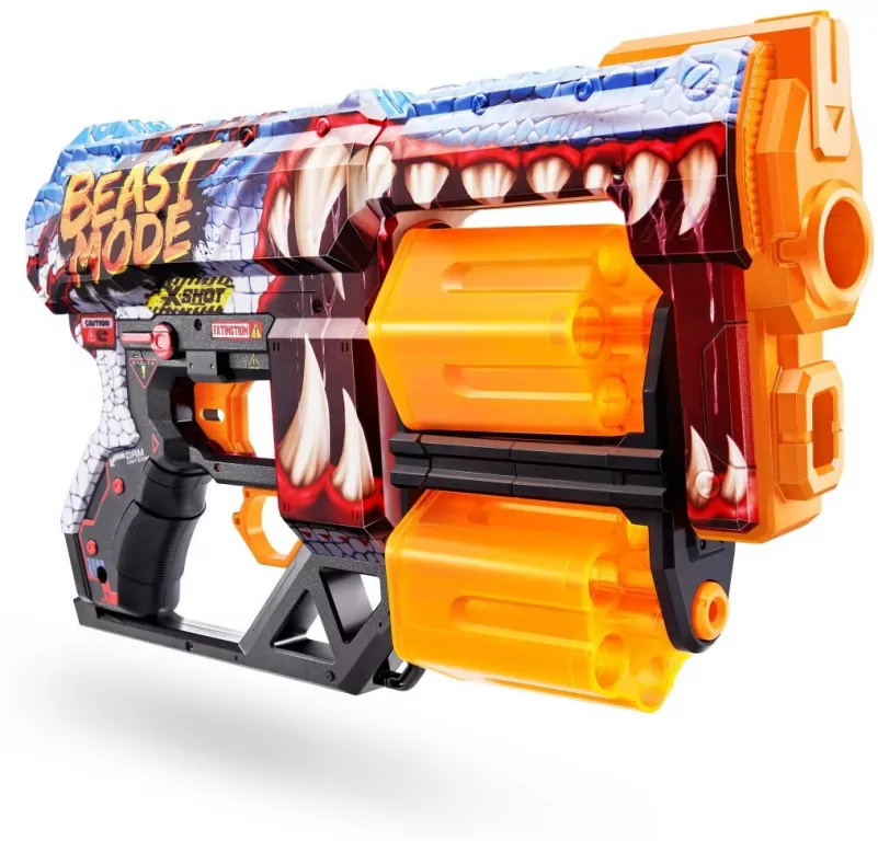 Wyrzutnia SKINS DREAD. Wzór Beast, 12 Strzałek - tantis.pl