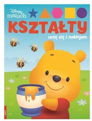 Kształty. Uczę się i naklejam. Disney Maluch - tantis.pl
