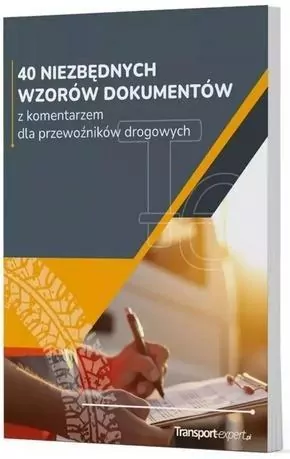 40 niezbędnych wzorów dokumentów z komentarzem... - tantis.pl