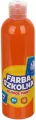 Farba szkolna 250 ml. Naturalna tempera. Pomarańczowa - tantis.pl
