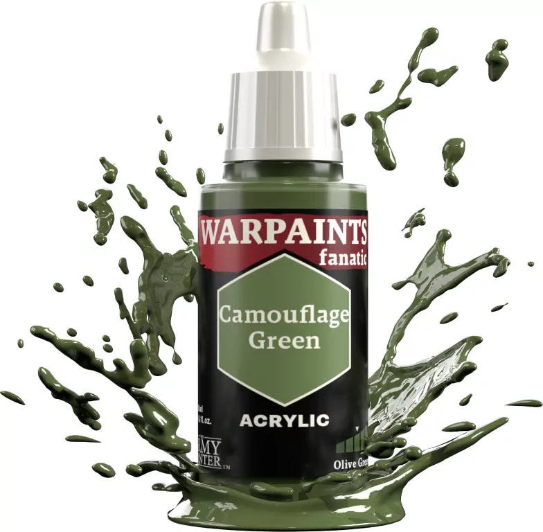 The Army Painter: Warpaints - Fanatic - Camouflage Green - tantis.pl