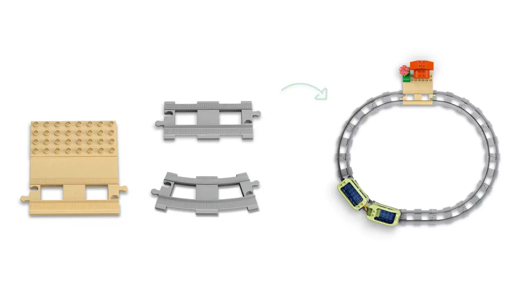LEGO® Duplo. Przygoda z interaktywnym pociągiem 10427 - tantis.pl