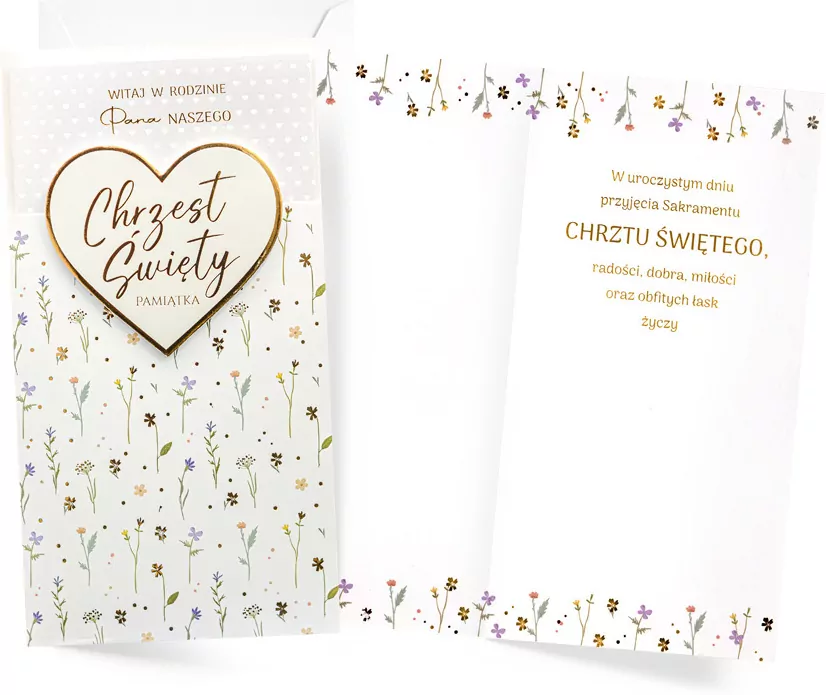Karnet Chrzest - tantis.pl