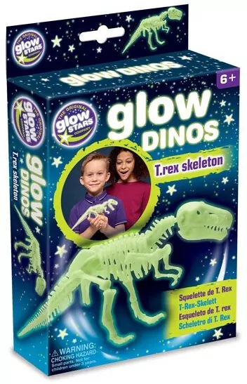 Zestaw konstrukcyjny. Świecący Dino TRex - tantis.pl